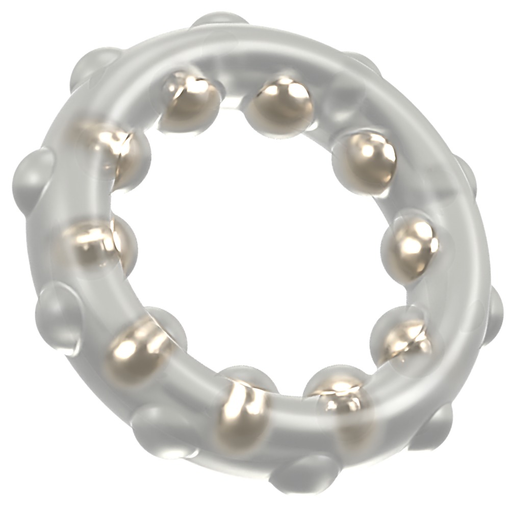 Rebel Cock Ring With Metal Bal Penio žiedas - užveržėjas &ndash; nuotrauka 2