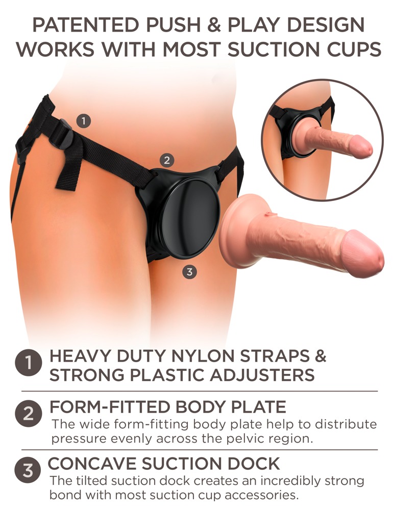 King Cock Elite kce Beginner Strap-on dildo &ndash; nuotrauka 10
