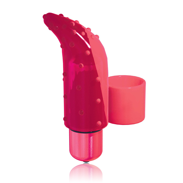 PowerBullet - Frisky Finger Finger Vibrator Pink vibruojantis antpirštis