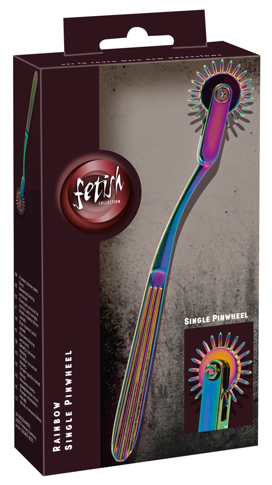 Fetish Collection Rainbow Single Pinwheel bdsm ir fetišas