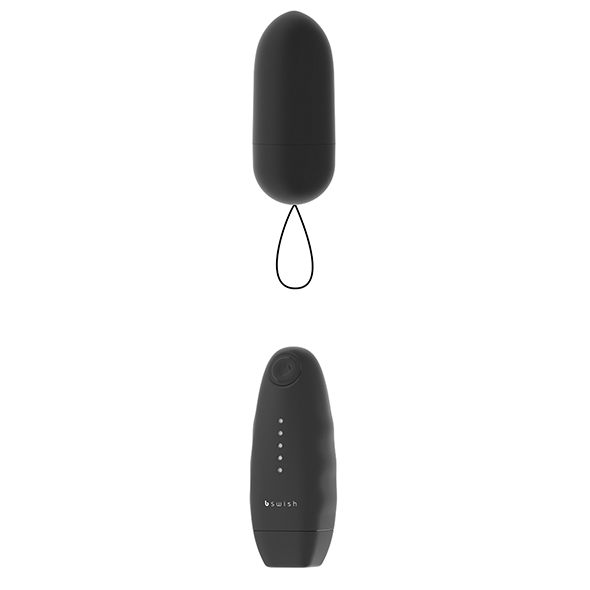 B Swish - bnaughty Classic Unleashed Vibrating Bullet Black Vibruojantis kiau&scaron;inėlis &ndash; nuotrauka 2