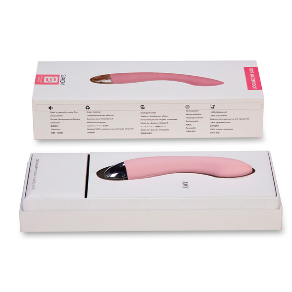 Svakom - Amy G-Spot Vibrator Pale Pink G ta&scaron;ko vibratorius &ndash; nuotrauka 4