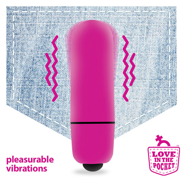 Love in the Pocket - Love Bullet Vibrating bullet vibratorius &ndash; nuotrauka 4