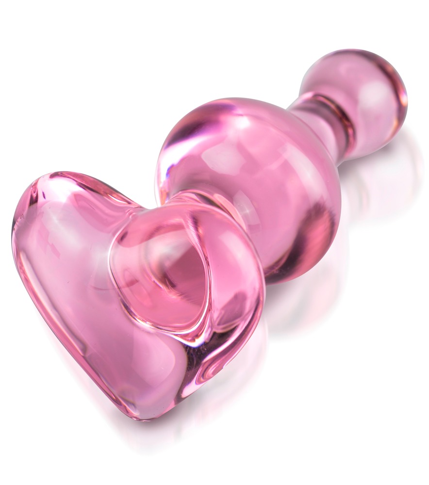 Icicles No. 75 Pink stiklinis dildo &ndash; nuotrauka 4