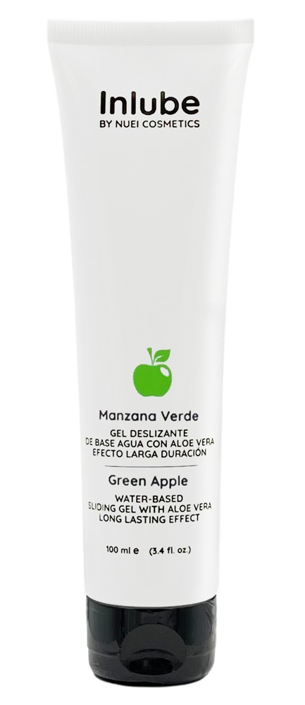 Inlube Green Apple 100 ml oralinis lubrikantas
