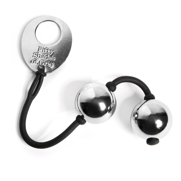 Fifty Shades of Grey - Metal Ben Wa Balls Vaginalinis kamuoliukas - rutuliukai &ndash; nuotrauka 2