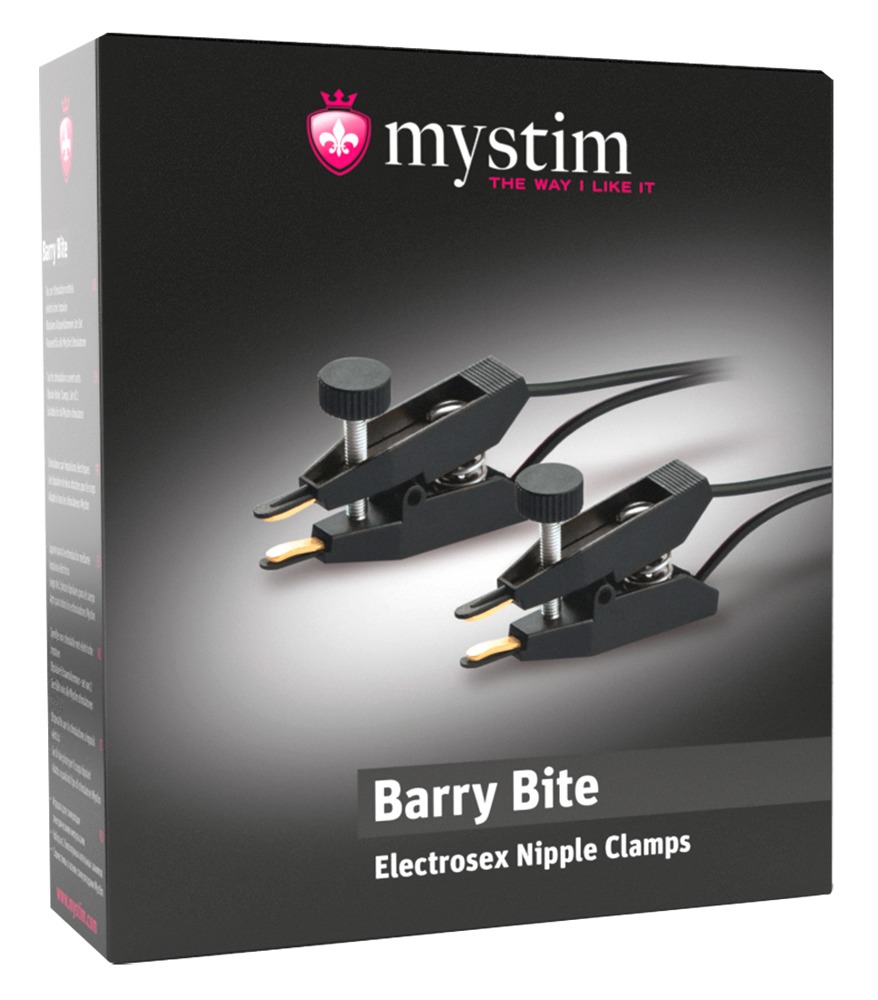 Mystim Barry Bite Bipolar Clamps Elektrostimuliacinis prietaisas