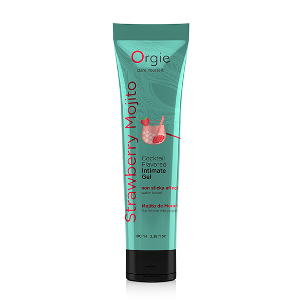 Orgie - Lube Tube Cocktail Strawberry Mojito 100ml oralinis lubrikantas