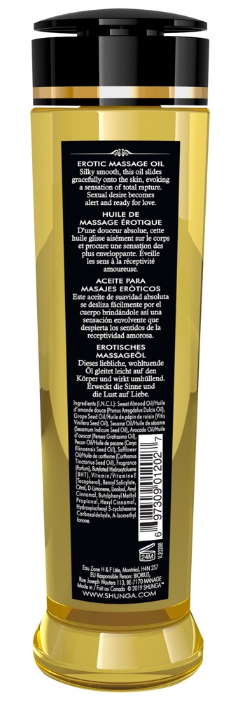 Shunga Massage Oil Libido 240 masažo aliejus &ndash; nuotrauka 3