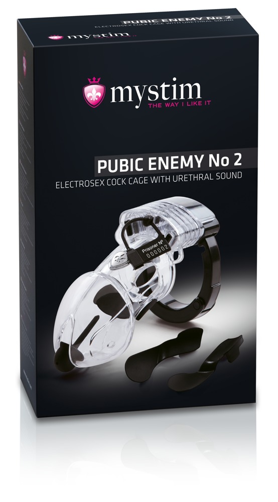 Mystim Pubic Enemy No. 2 Elektrostimuliacinis penio narvas