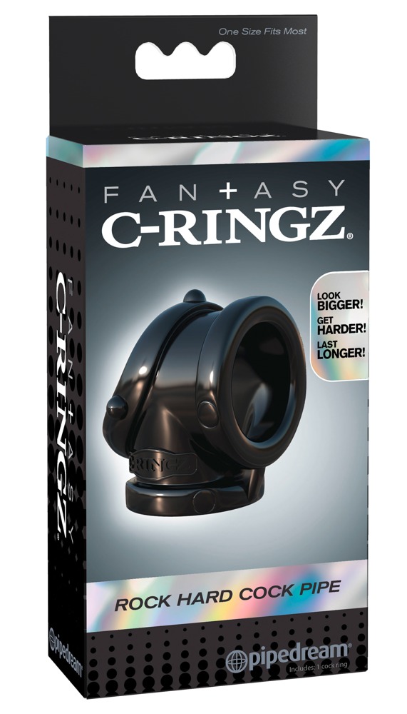 Fantasy C-Ringz Rock Hard Cock Pipe Penio žiedas - užveržėjas
