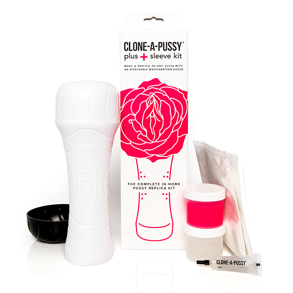 Clone-A-Willy Clone-A-Pussy - Plus Sleeve Kit Pink klonavimo rinkinys &ndash; nuotrauka 8