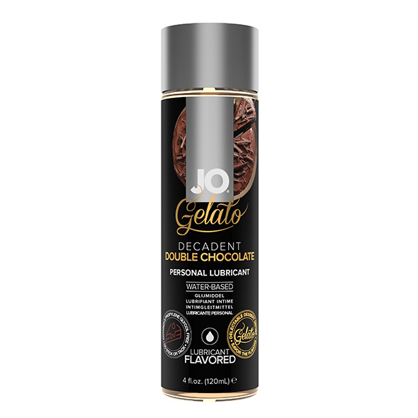 System jo - Gelato Decadent Double Chocolate Lubricant Water-Based 120 ml oralinis lubrikantas