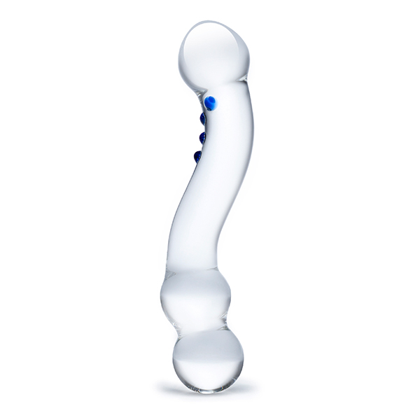 Glas - Curved G-Spot Glass Dildo stiklinis dildo &ndash; nuotrauka 3