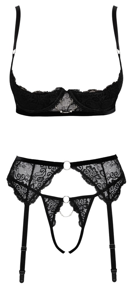 Cottelli lingerie Shelf Set Chain 85B/L Seksuali liemenėlė &ndash; nuotrauka 6