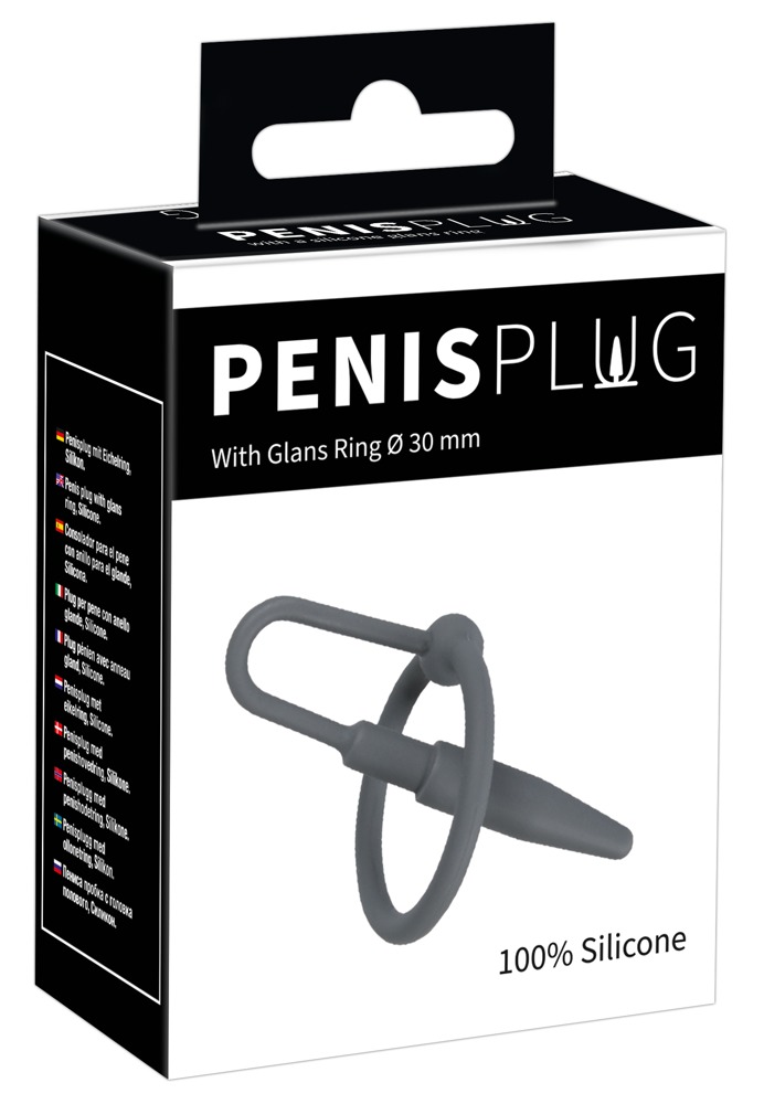 You2Toys Penis Plug with Glans Ring šlaplės stimuliatorius
