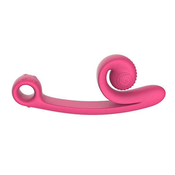 Snail Vibe - Curve Vibrator Pink išskirtinio dizaino vibratorius