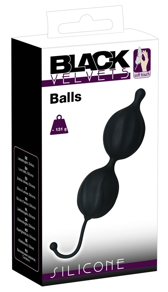 Black Velvets Balls Vaginalinis kamuoliukas - rutuliukai