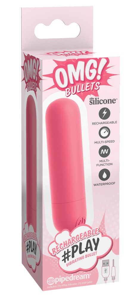 OMG! Bullets #Play Vibrating B Mini vibratorius