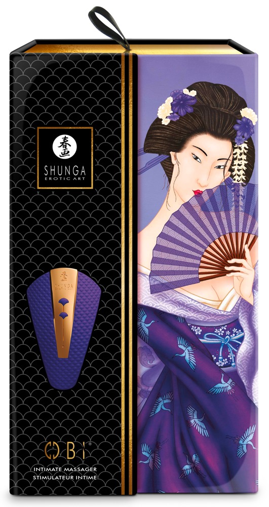 Shunga Obi Purple išskirtinio dizaino vibratorius