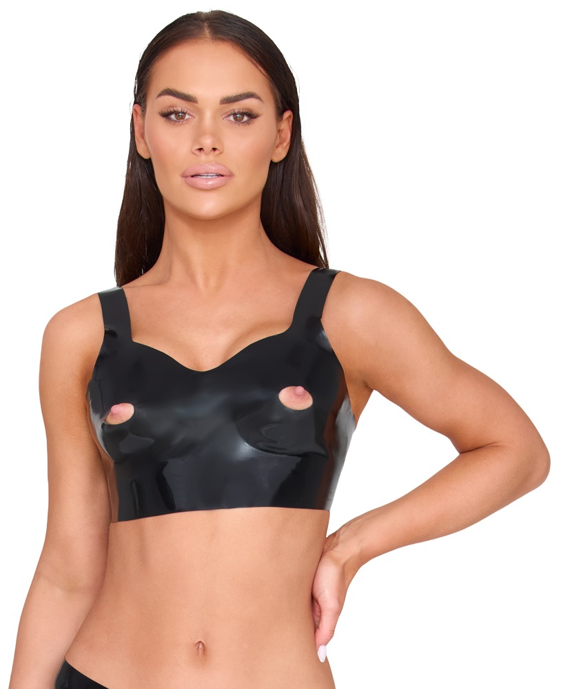 Late X Latex Top black xl Seksuali lateksinė apranga &ndash; nuotrauka 2