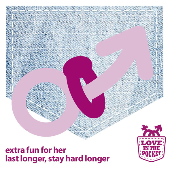 Love in the Pocket - Love Ring Vibrating vibruojantis penio žiedas su elementais &ndash; nuotrauka 7