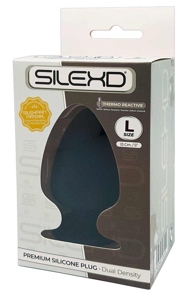 SilexD Premium Silicone Plug L Analinis kaištis