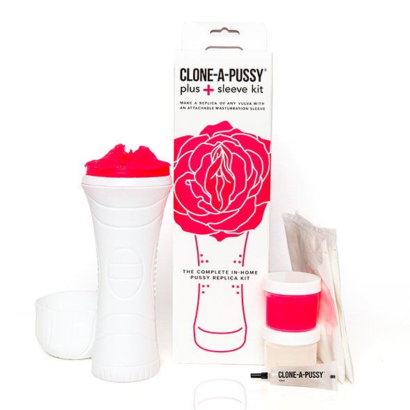 Clone-A-Willy Clone-A-Pussy - Plus Sleeve Kit Pink klonavimo rinkinys &ndash; nuotrauka 6