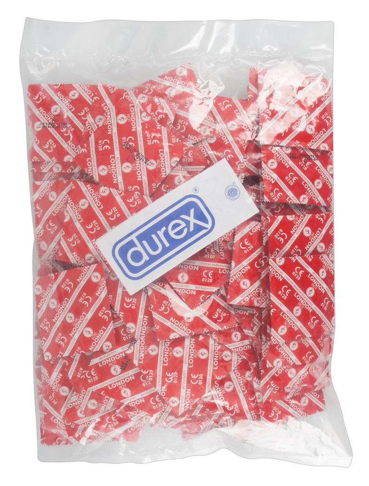 London red condoms 100 pcs. aromatizuoti prezervatyvai