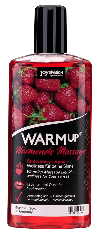 WARMup Strawberry 150ml masažo aliejus