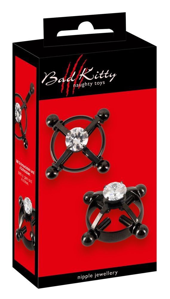Bad Kitty Nipple Jewellery bla spenelių spaustukai
