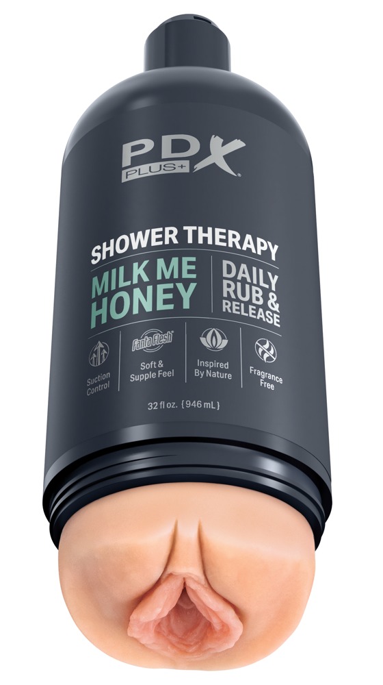 Pipedream Plus pdxp Shower Milk Me Honey Ligh Masturbatorius &ndash; nuotrauka 2