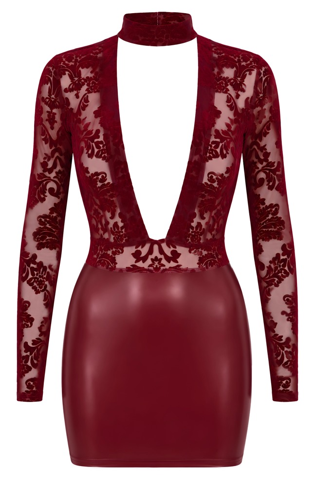 Noir Dress red L Seksuali suknelė &ndash; nuotrauka 10