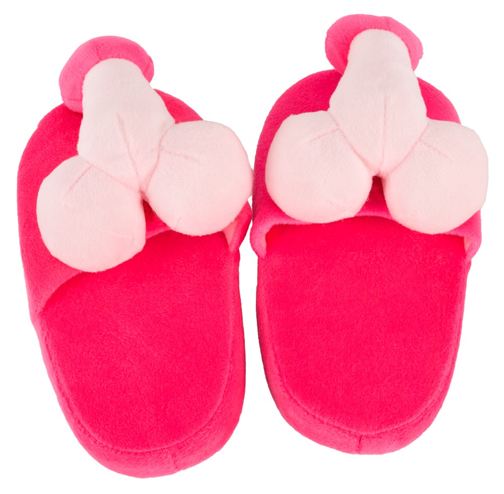 Slippers Penis pink erotinė dovana &ndash; nuotrauka 3
