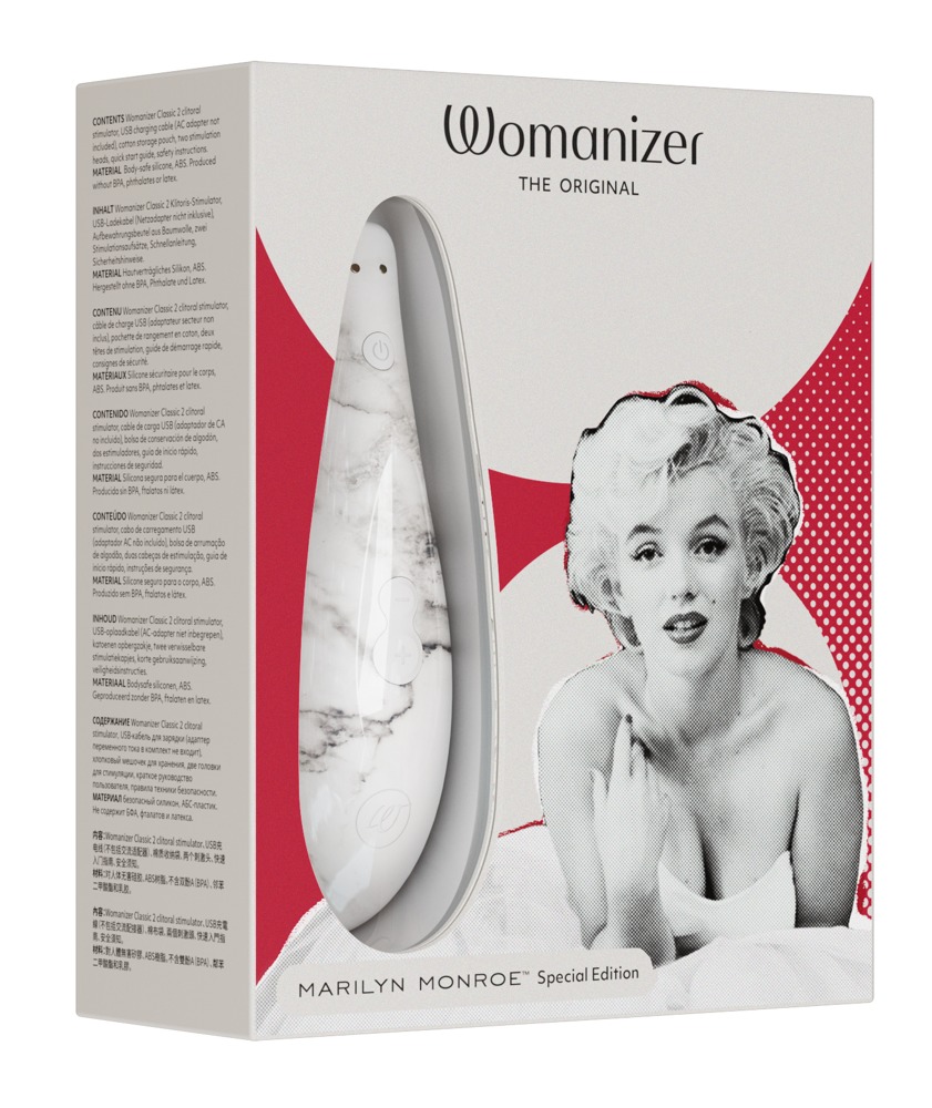 Womanizer Marilyn Monroe White klitorinis vibratorius