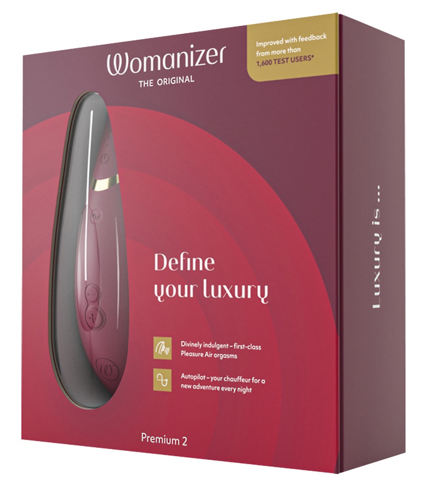 Womanizer Premium 2 Bordeaux Vibratorius