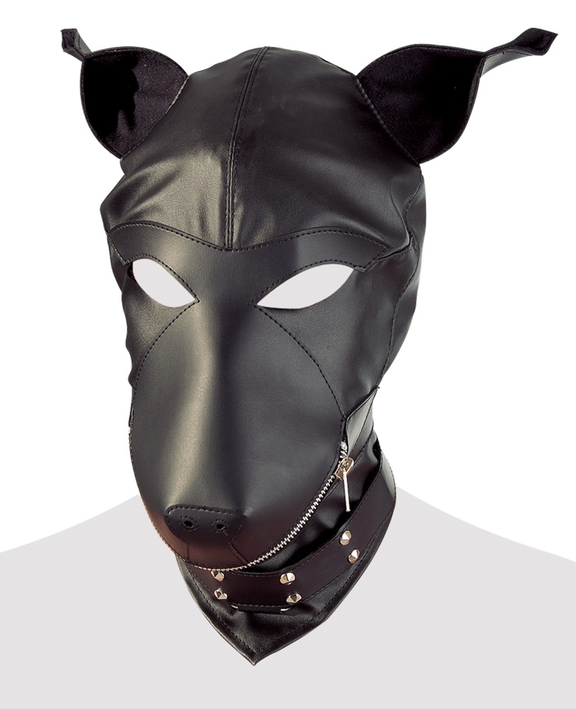 Fetish Collection Imitation leather dog mask moteri&scaron;ka fetish apranga &ndash; nuotrauka 3