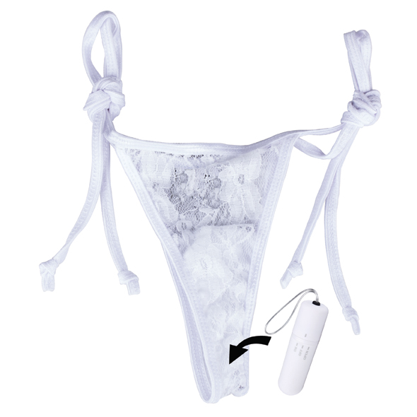 The Screaming O - Remote Control Panty Vibe White vibruojančios kelnaitės &ndash; nuotrauka 4