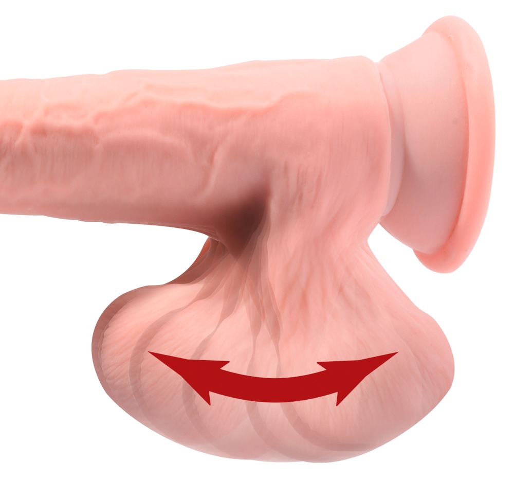 King Cock Plus 9in. tdc With Swinging Balls realisti&scaron;kas dildo &ndash; nuotrauka 4