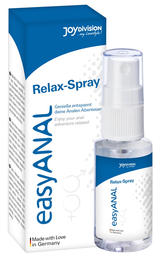 Joydivision präparate easyANAL Relax Spray 30ml atpalaiduojantis analinis purškiklis