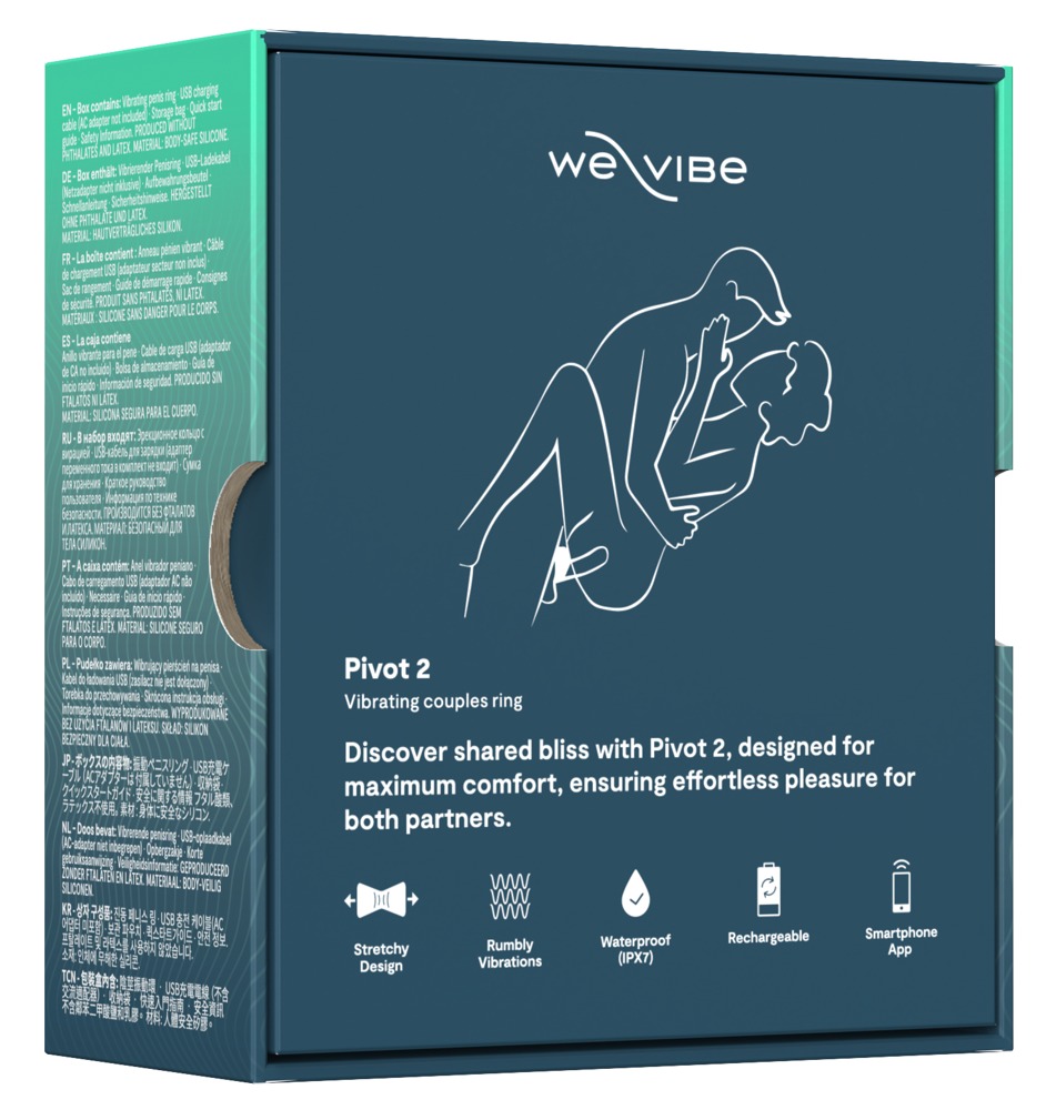 We-Vibe Pivot 2 Slate Penio žiedas - užveržėjas &ndash; nuotrauka 19