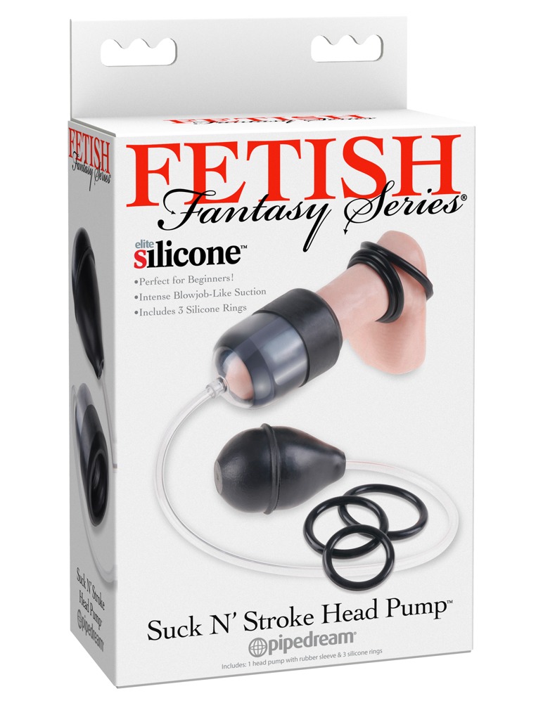 Fetish Fantasy ffs Suck N' Stroke Head Pump penio pompa