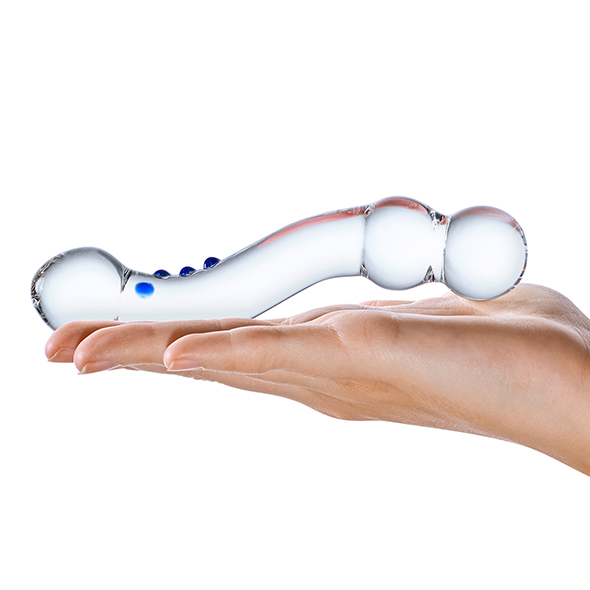 Glas - Curved G-Spot Glass Dildo stiklinis dildo &ndash; nuotrauka 6