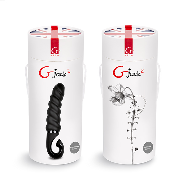 Gvibe - Gjack 2 Vibrator Mystic Black grublėtas vibratorius &ndash; nuotrauka 4