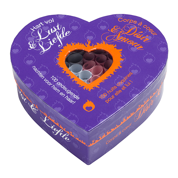 Tease & Please Hart Vol Lust & Liefde & Corps a Coeur Desir & Amour (NL-FR) Erotinis stalo žaidimas &ndash; nuotrauka 2