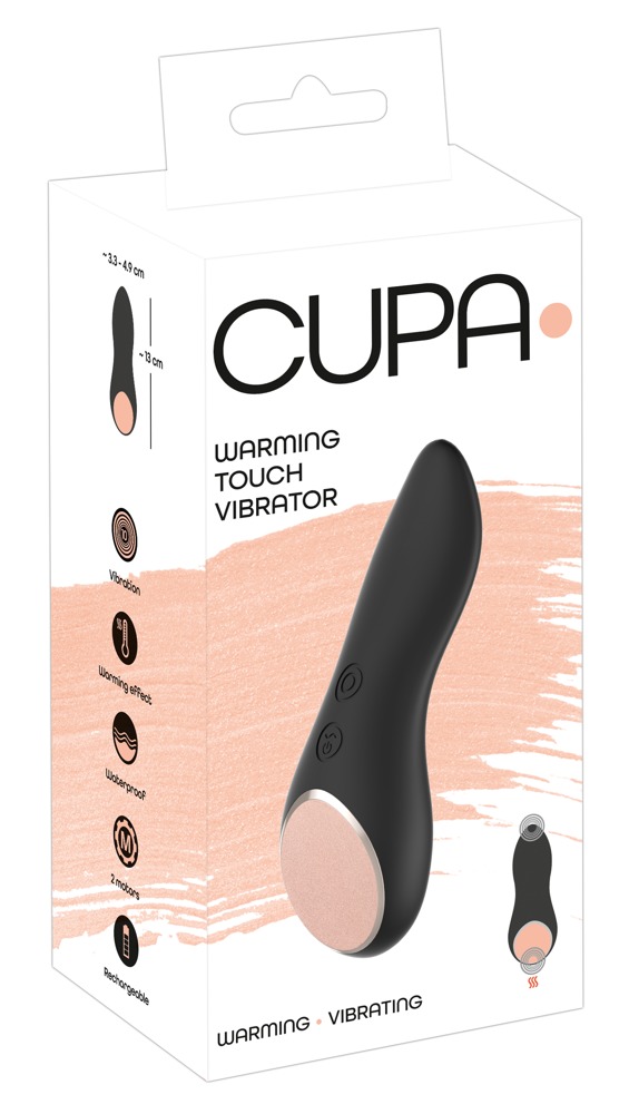 Cupa Warming Touch Vibrator klitorinis vibratorius