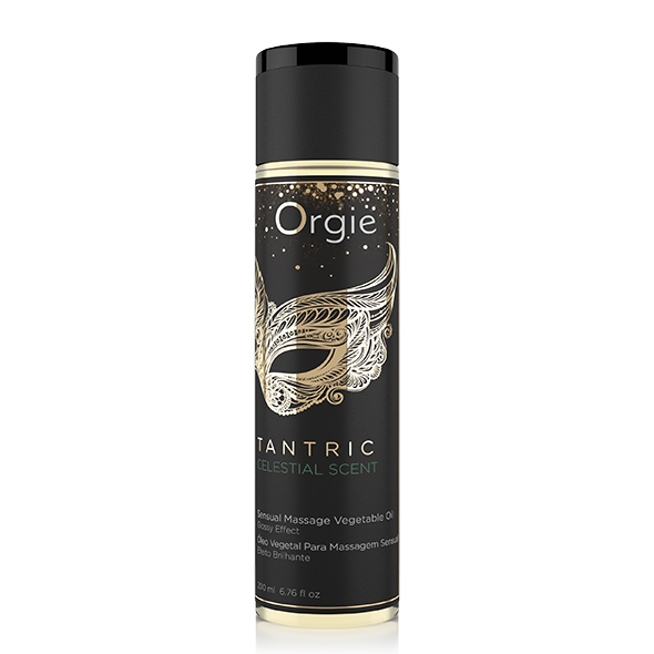 Orgie - Tantric Sensual Massage Oil Scent Fruity Celestial 200 ml masažo aliejus