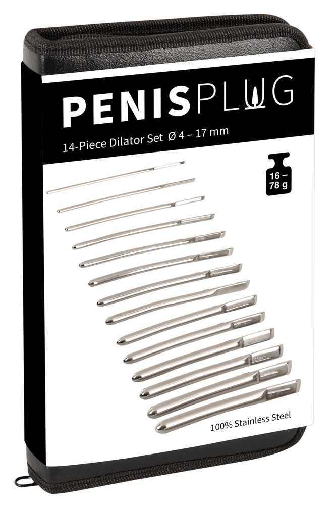 Penisplug PPlug 14-Piece Dilator Set šlaplės stimuliatorius