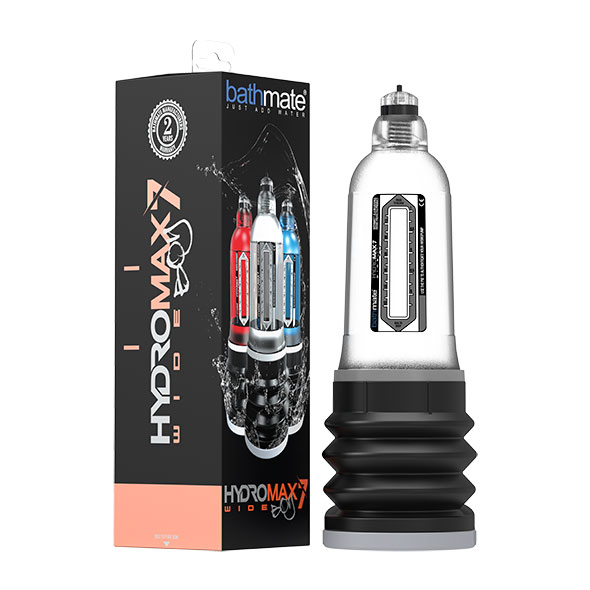 Bathmate - HydroMax7 Penis Pump Wide Boy Clear penio didinimo priemonė &ndash; nuotrauka 4