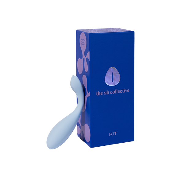 The Oh Collective - Kit Vaginal & G-Spot Vibrator Blue G taško vibratorius